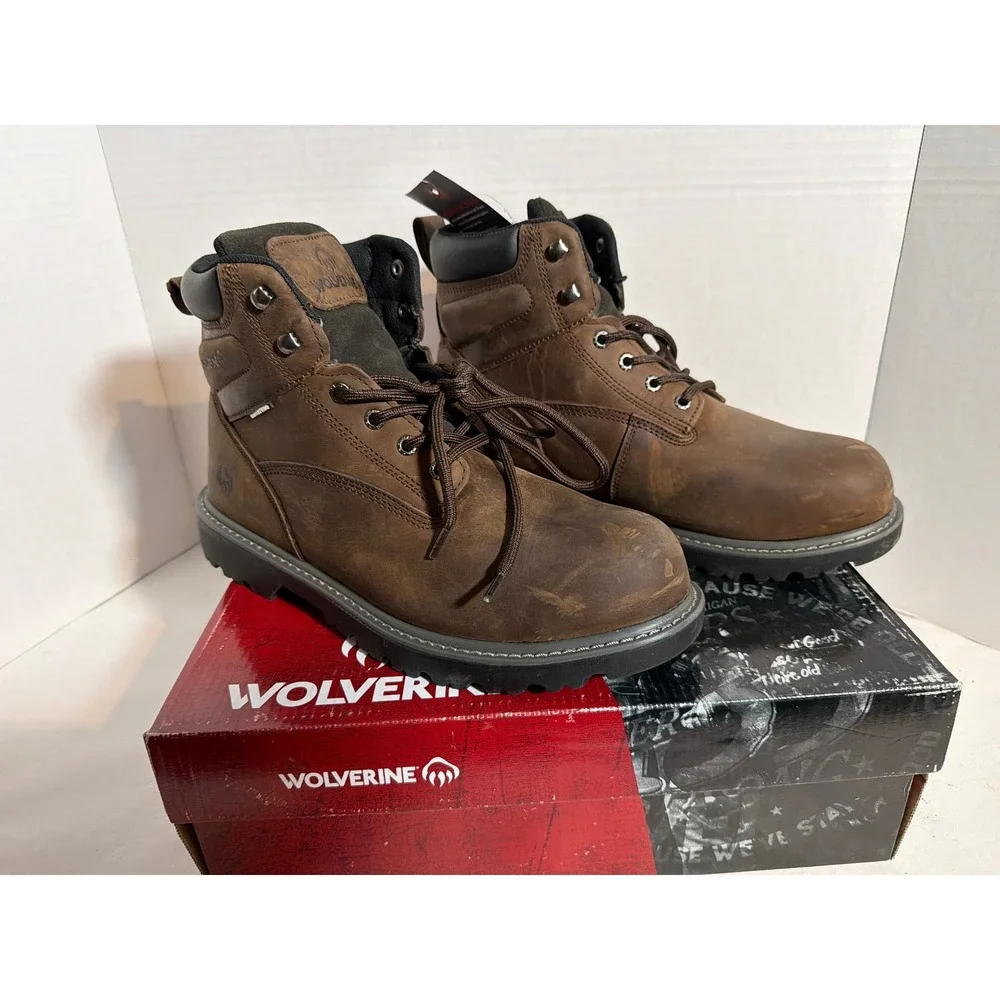 Wolverine Floorhand Insulated Steel Toe Waterproof Boots W221046 Mens 10.5 EW